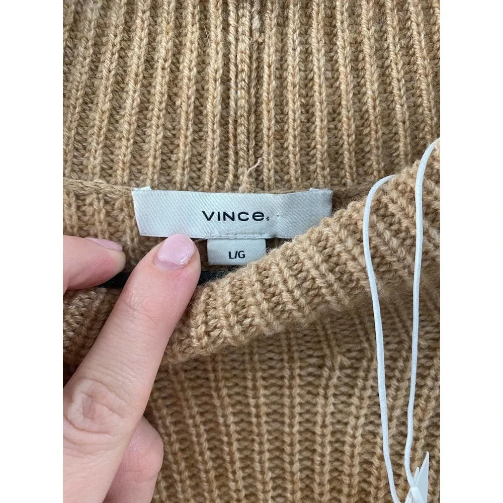 Vince Tan Turtleneck Sweater - Picture 5 of 7